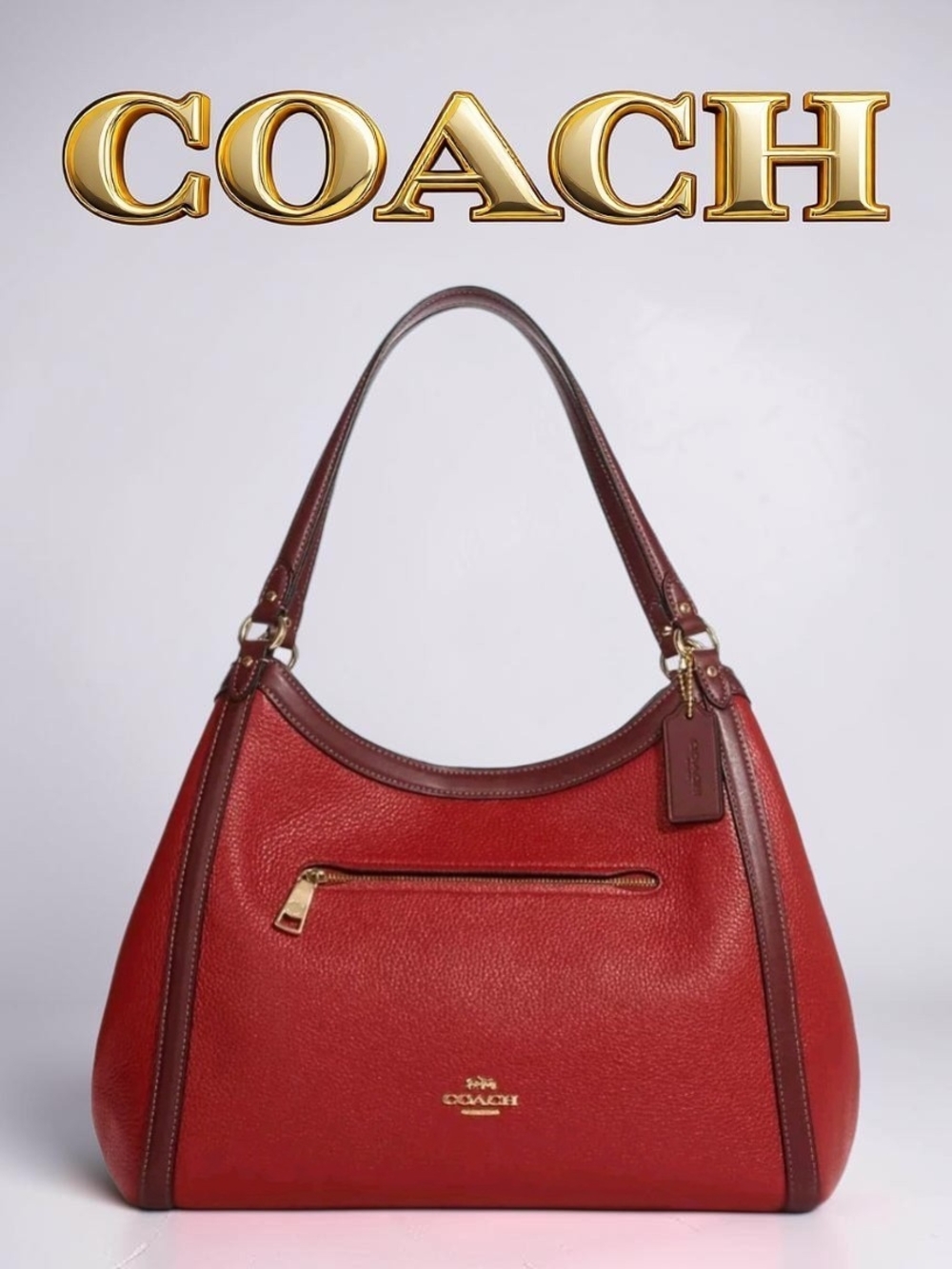 Coach Kristy Shoulder Bag In Colorblock Like New 2022 - Picture 2 of 9